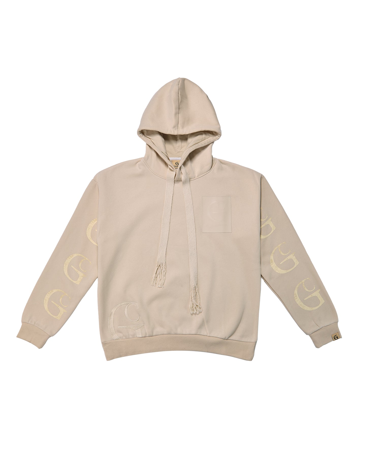 Embossed Shadowmark Hoodie – Alabaster