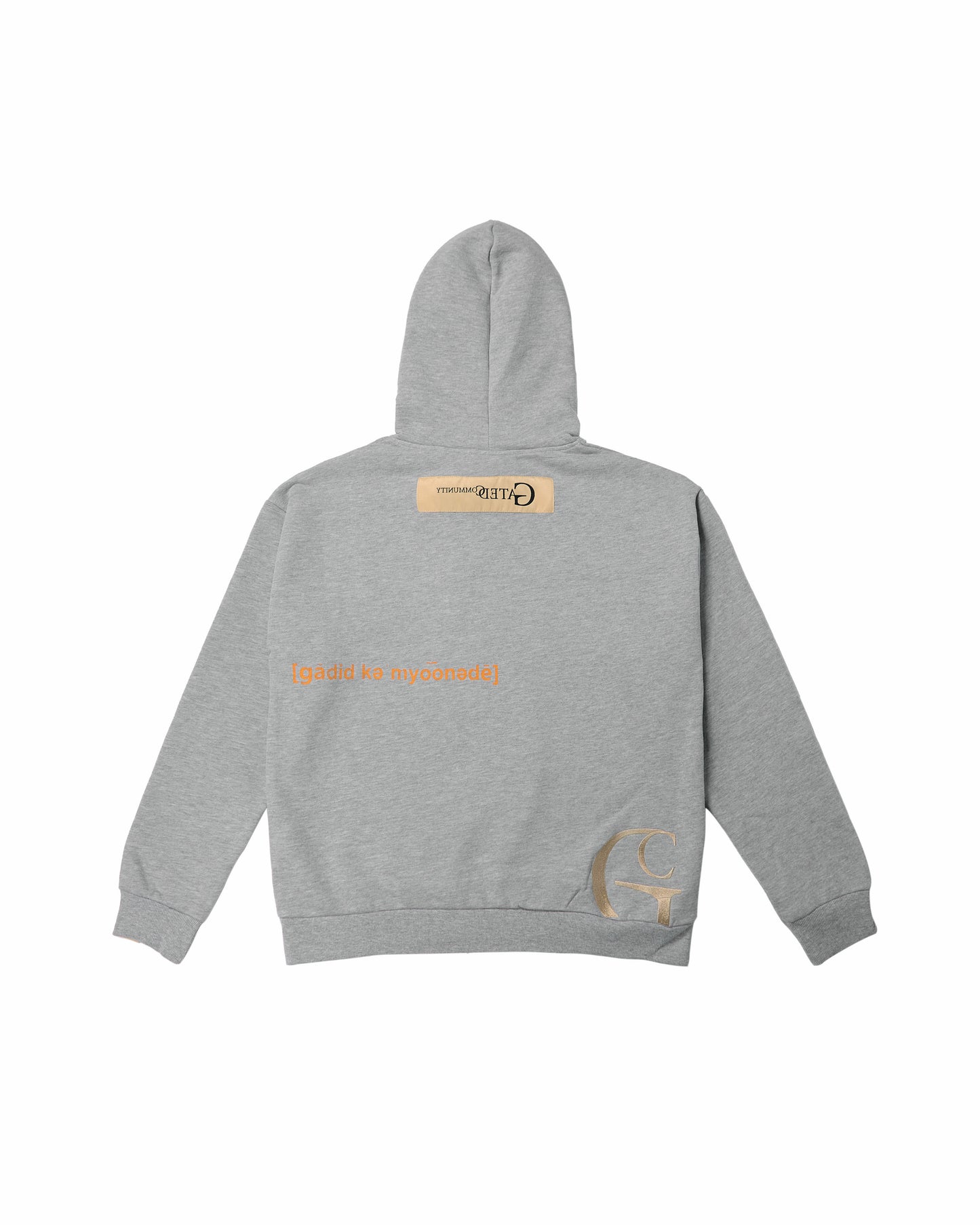 Embossed Shadowmark Hoodie – Slate
