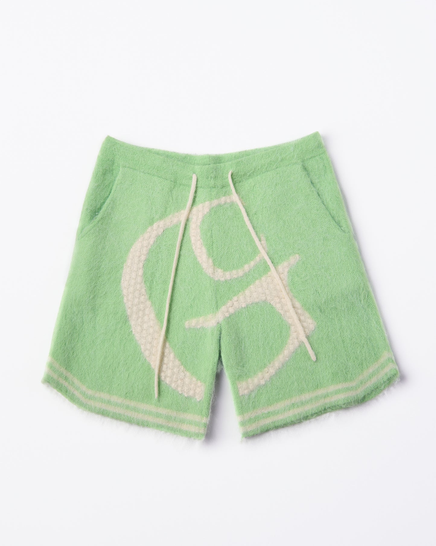Matcha Mohair Short (Matcha/Ivory)