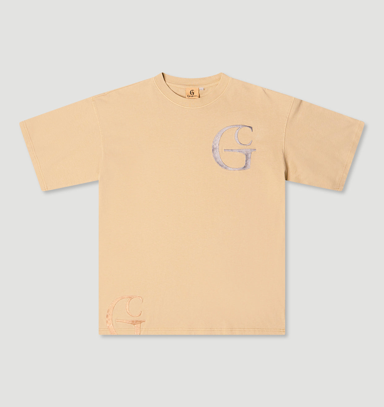Box Quiet Mark Tee – Birch