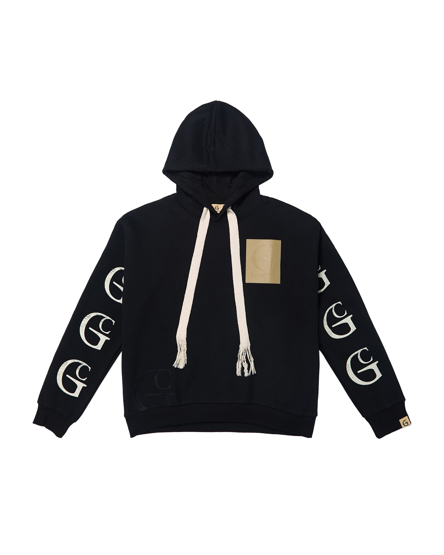Embossed Shadowmark Hoodie – Onyx